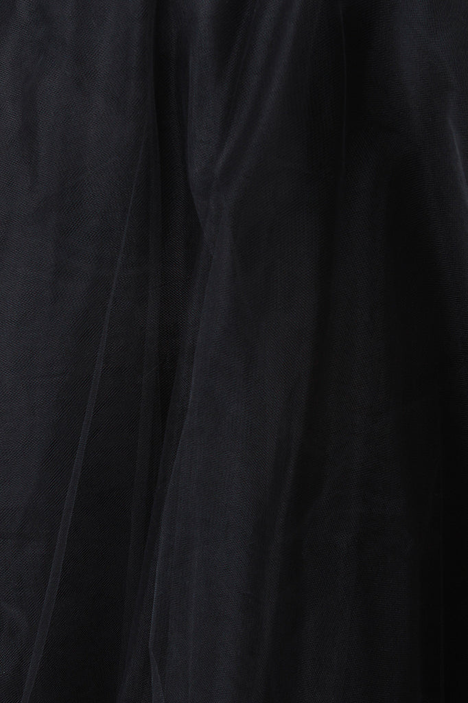 A-Line Soft Tulle Pleated Skirt