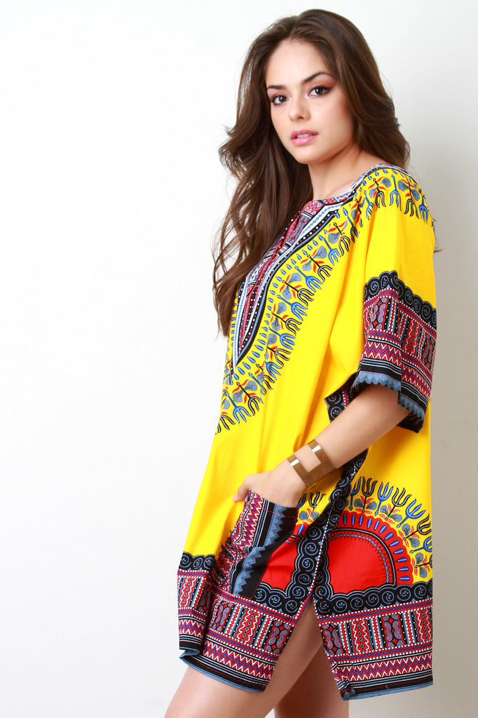 African Dashiki Long Top