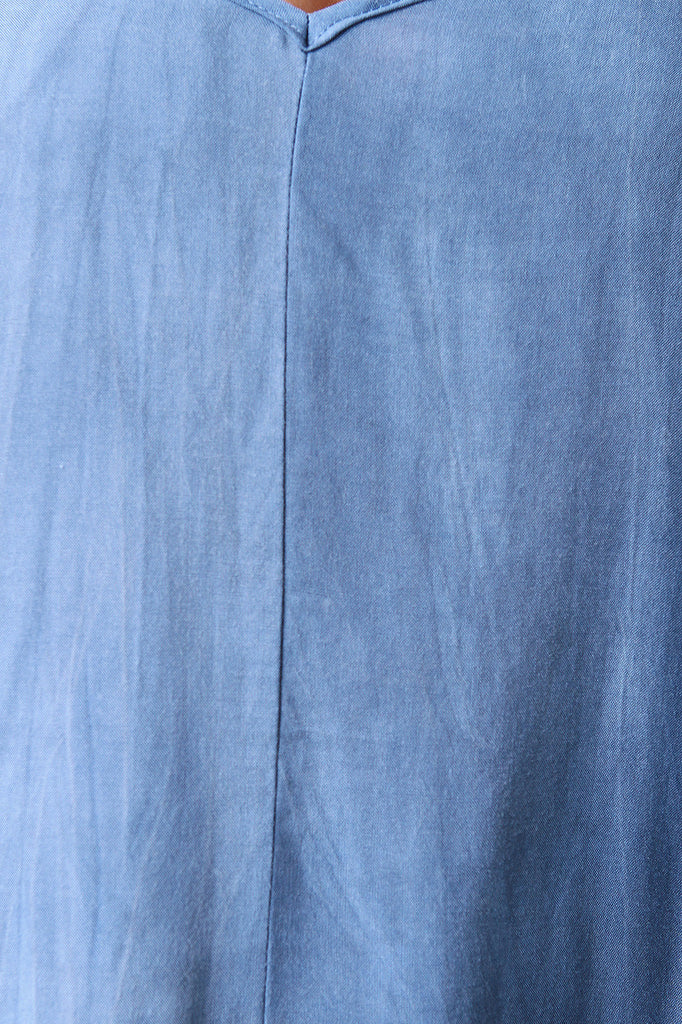 Spaghetti Strap Handkerchief Hem Shirt Dress