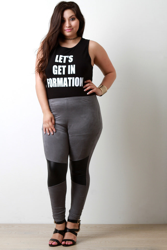 Lets Get In Formation Graphic Romper