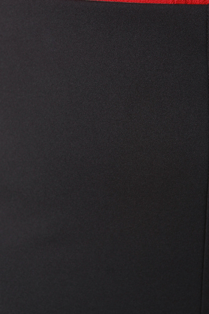 Front Slit Midi Pencil Skirt