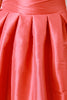 Evening Taffeta Pleated High-Low Skirt