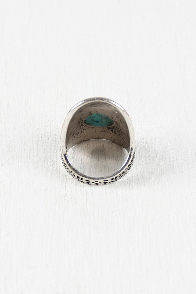 Turquoise Drop Armor Ring