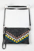 Stitched Convertible Crossbody Clutch