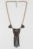 Fabric Tribal Design Necklace