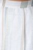 Lightweight Semi-Sheer Striped Midi Skirt