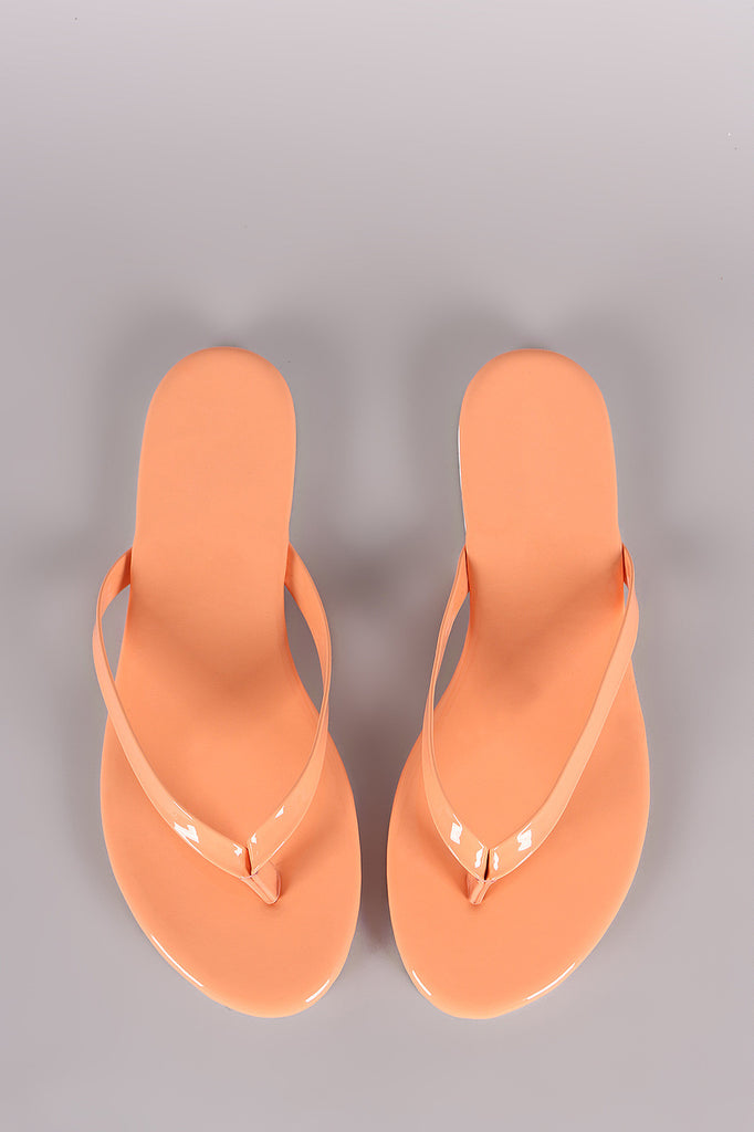 Liliana Simple Thong Slip On Flat Sandal