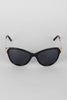 Curved Wing Silhouette Sunglasses