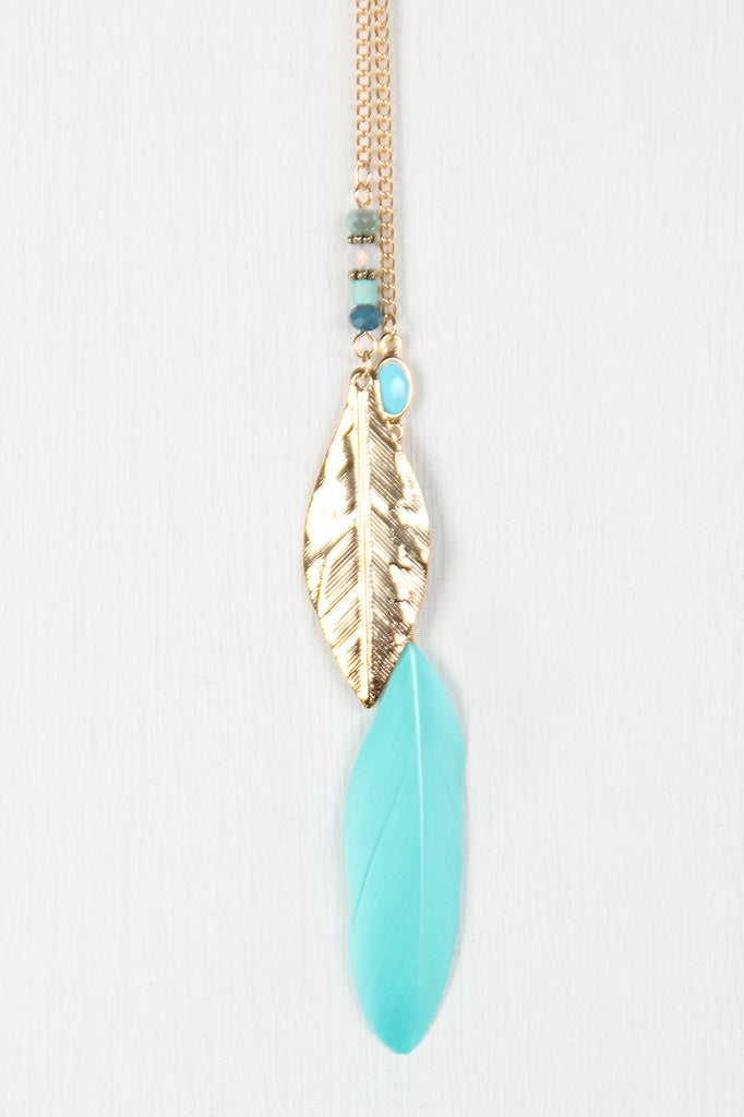 Light As A Feather Pendant Necklace