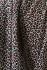 Leopard Chiffon Open Front Cardigan