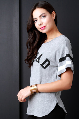 Squad Graphic Stripe Short Sleeves Tee