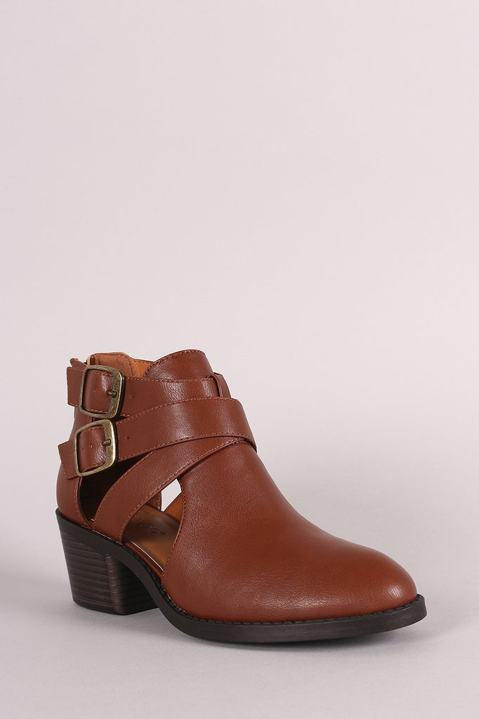 Prada black leather Bruno heeled ankle boots | Vintage-United