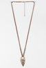 Decorative Arrow Pendant Necklace Set