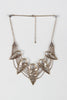Decorative Arrow Chain Statement Necklace Set