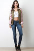 Two Tone Varsity Jacket