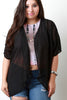 Casual Chiffon Cover Up High Low Cardigan