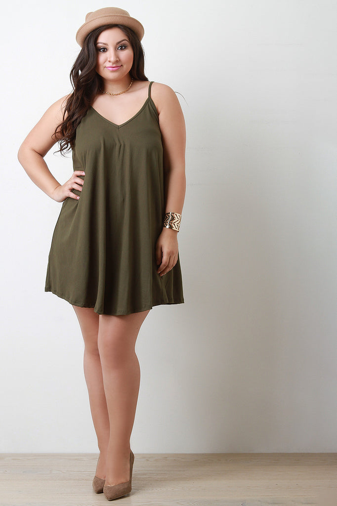 Sleeveless Boxy Shift Dress