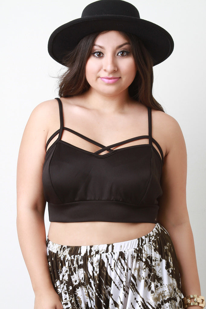 Strappy Sleeveless Crop Top