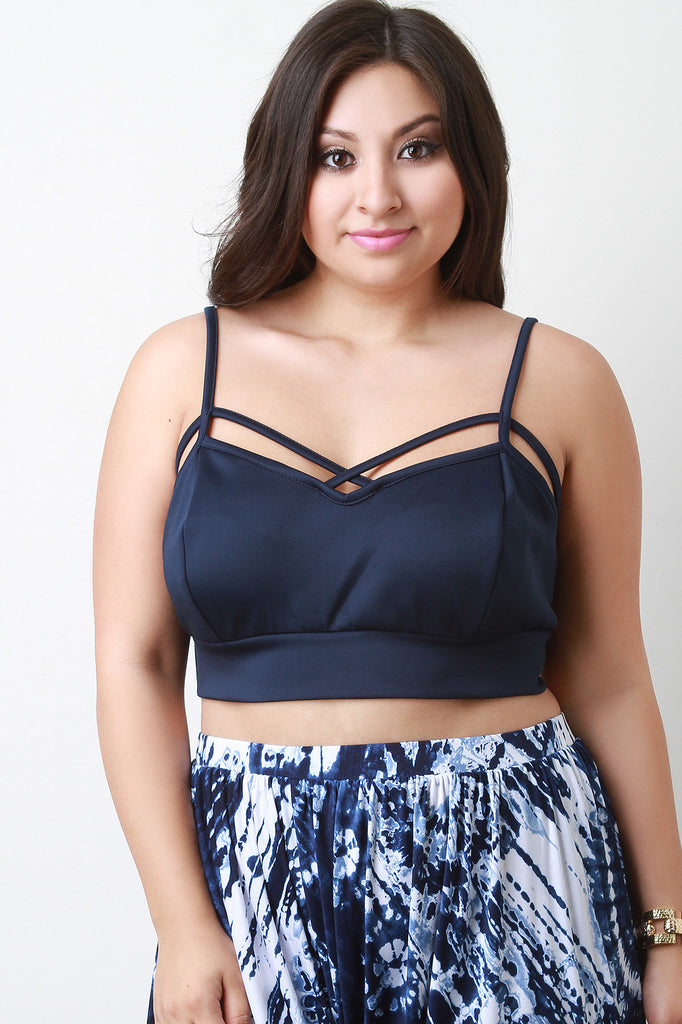 Strappy Sleeveless Crop Top