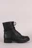 Bamboo Combat Lug Ankle Boots
