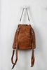 Convertible Bucket Bag Backpack