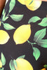 Leafy Lemons High Waisted Leggings