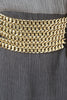 Wide Chain Detail Elastic Belt