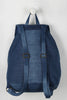 Graphic Patch Denim Drawstring Backpack