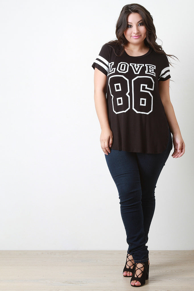 Love 86 Sporty Graphic Tee