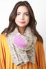 Colorful Patches Knitted Scarf